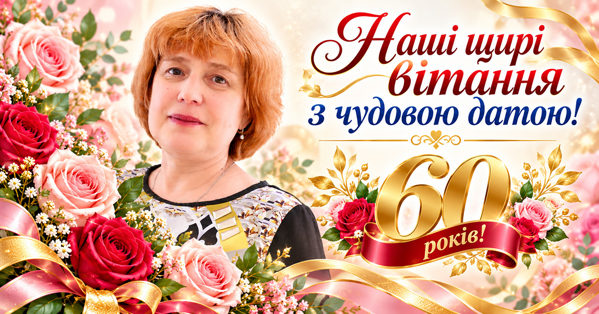 Наші щирі вітання з чудовою датою!